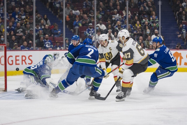 The Vegas Golden Knights need a top-nine winger, and Vancovuer Canucks GM Patrik Allvin on major change and their core players.