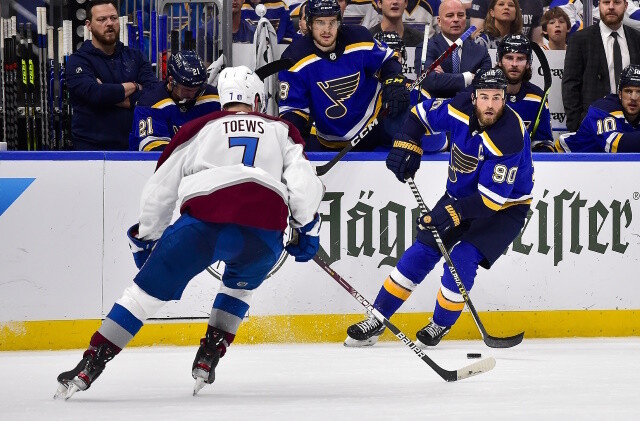 Looking at some trade options for the Colorado Avalanche, and who the St. Louis Blues could move at the deadline or before.