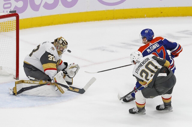 The Western Conference is a lot more wide open. The Veags Golden Knights and Edmonton Oilers are teams to watch ahead of the trade deadline.