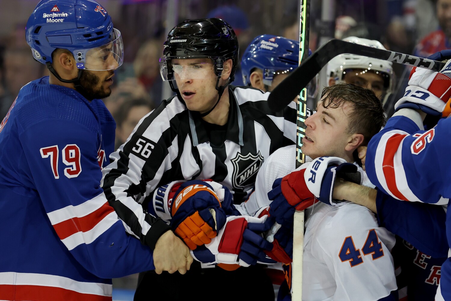 NHL: New York Islanders at New York Rangers