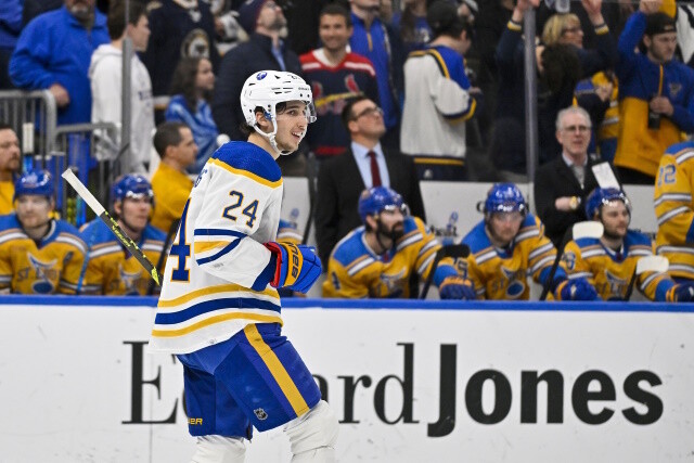 The Buffalo Sabres announced they have signed forward Dylan Cozens to a seven-year contract extension worth $49.7 million.