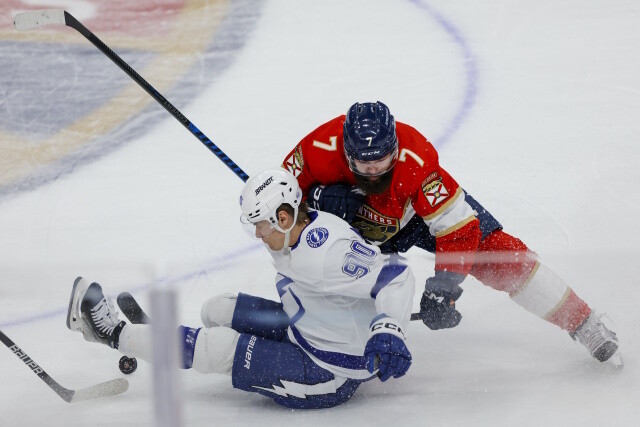 Florida Panthers defenseman Radko Gudas had multiple teams interested at the deadline. They've held some extension talks and will continue.