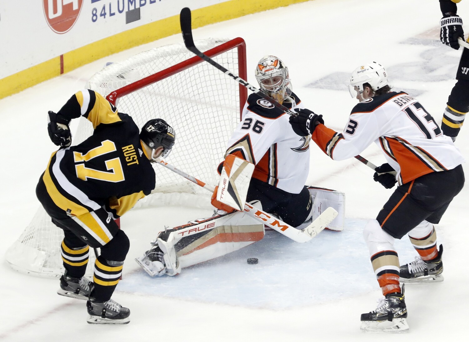 The Pittsburgh Penguins should go after Ducks goaltender John Gibson. Former San Jose Sharks GM looking to get back in the game.