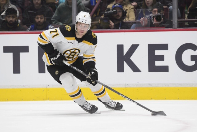 Taylor Hall returns to the Bruins lineup. Joel Eriksson Ek out weeks. Tanner Jeannot may not be ready for the start of the playoffs.