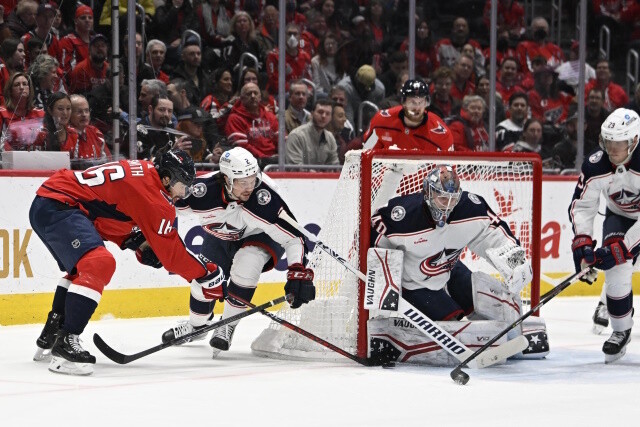 Will the Washington Capitals want Peter Laviolette back? The Columbus Blue Jackets have cap room and are willing to trade a first.