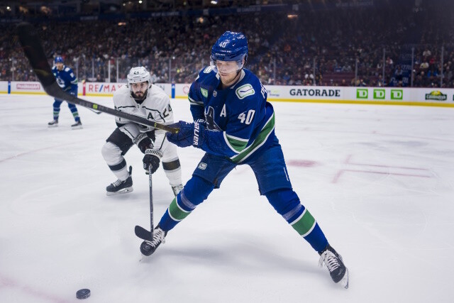 Vancouver Canucks forward Elias Pettersson is eligible for a contract extension this offseason. His agent on those potential talks.