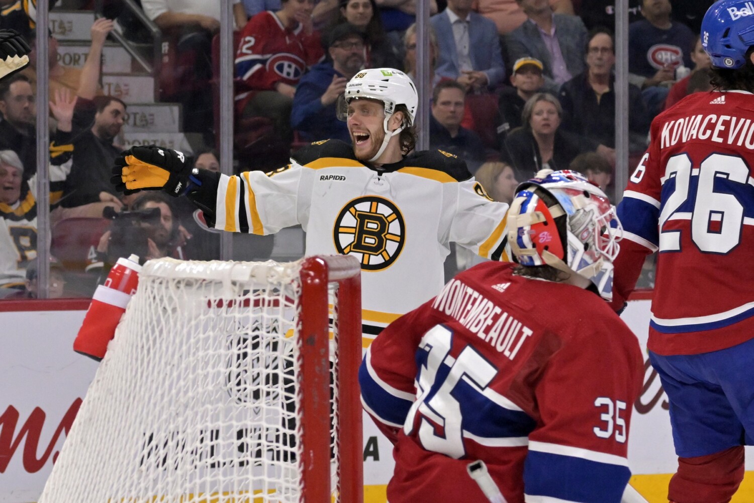 NHL: Boston Bruins at Montreal Canadiens