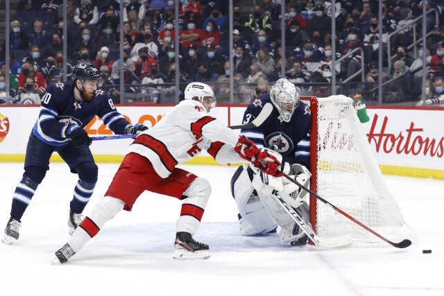 Jordan Staal hopes to re-sign with the Hurricanes. Could the Winnipeg Jets and Carolina Hurricanes become trade partners?