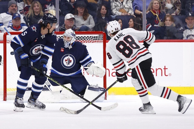 Will Connor Bedard 'going' to Chicago change the relationship with Patrick Kane? The New Jersey Devils should look at Connor Hellebuyck.