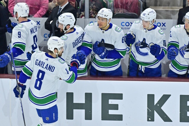 The Vancouver Canucks are projected to be over the salary cap ceiling. They're calling around to see the costs to move out salary.