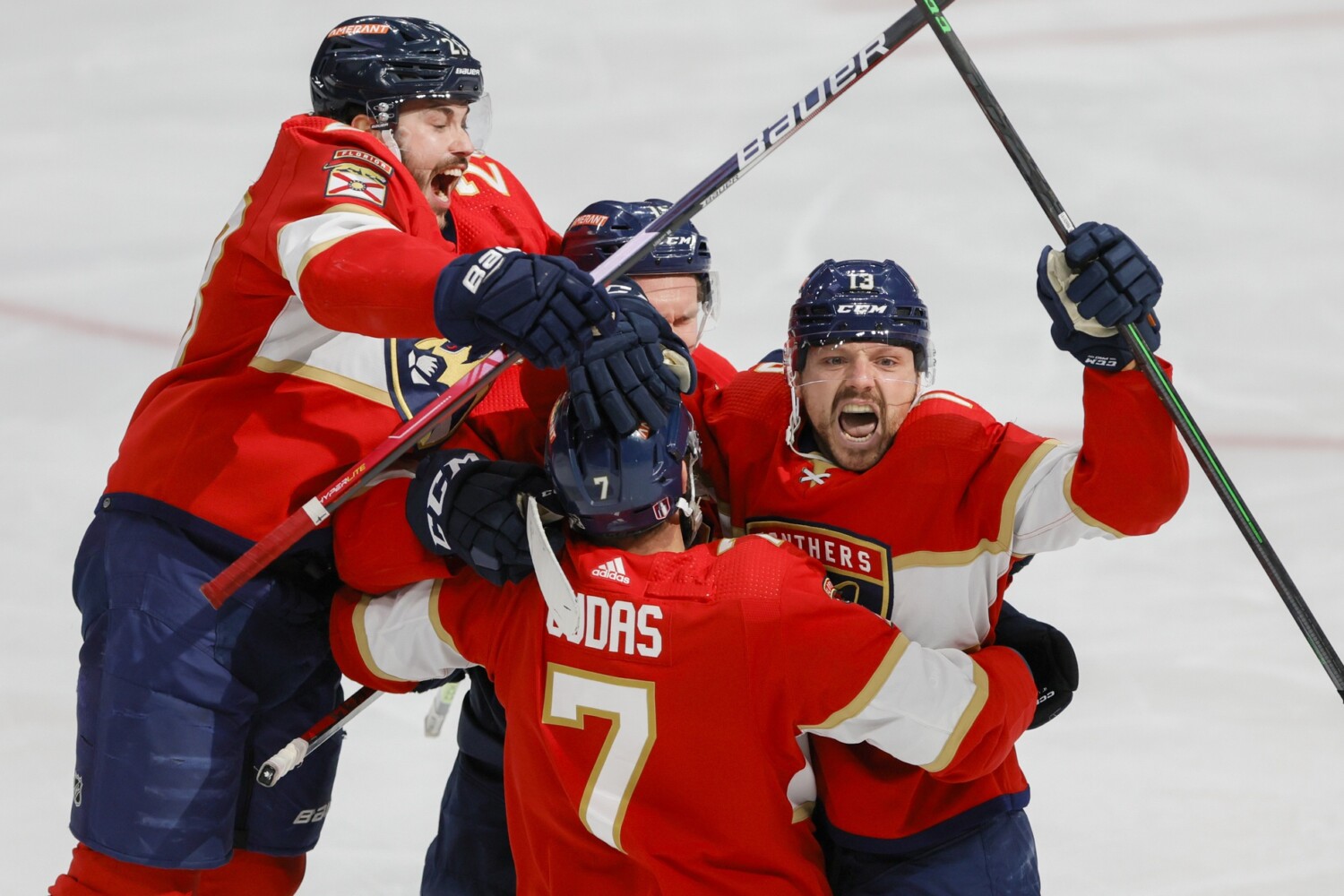 NHL: Stanley Cup Playoffs-Toronto Maple Leafs at Florida Panthers