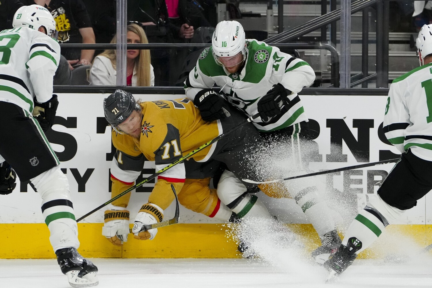 NHL: Stanley Cup Playoffs-Dallas Stars at Vegas Golden Knights