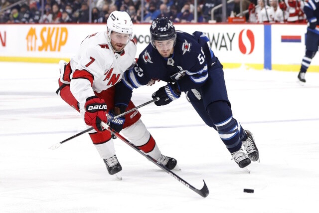 The Carolina Hurricanes could use a superstar. Potential teams who might be interested in trading for Winnipeg Jets Mark Scheifele.