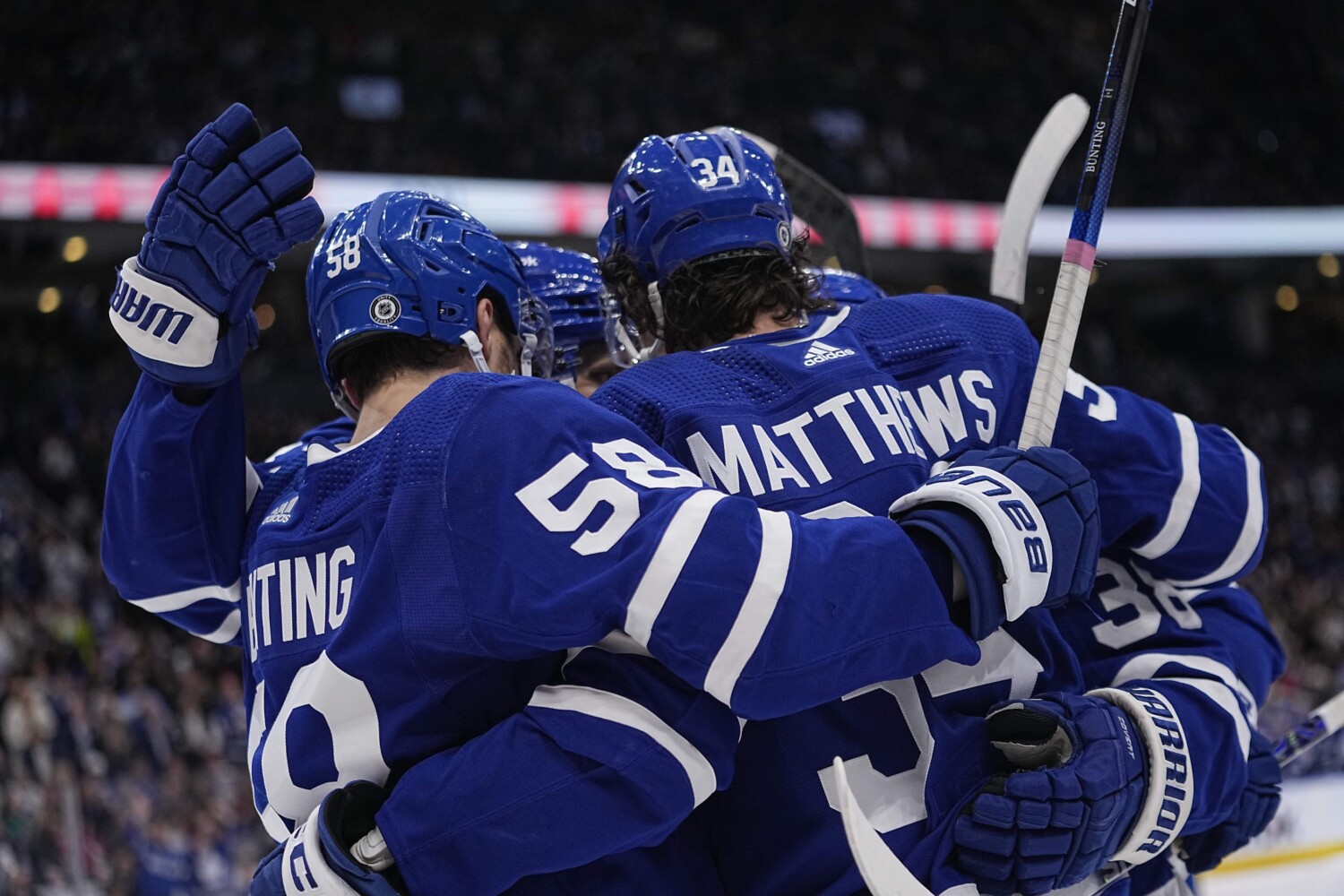 The Maple Leafs had a short meeting with Michael Bunting's camp and their hoping for a quick decision from Auston Matthews.