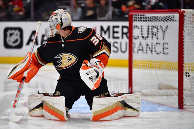 NHL Rumors on two goalies who have been well entrenched in trade rumors of late. Those would be John Gibson and Connor Hellebuyck.