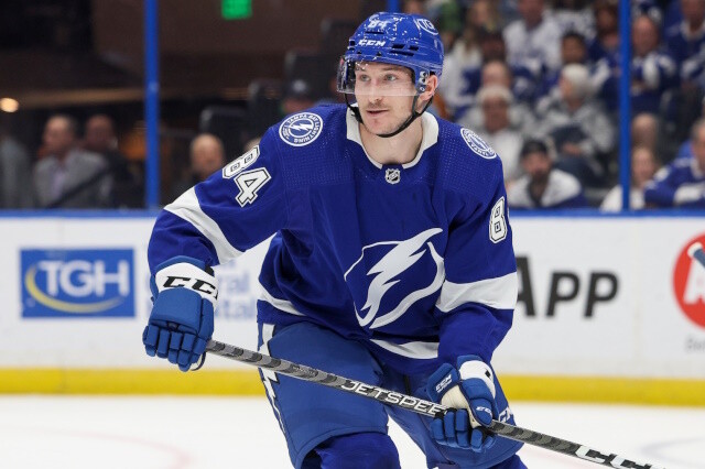 The Lightning avoid arbitration with Tanner Jeannot. Three 2023 NHL draft picks sign. Jared McIsaac has accepted his qualifying offer.