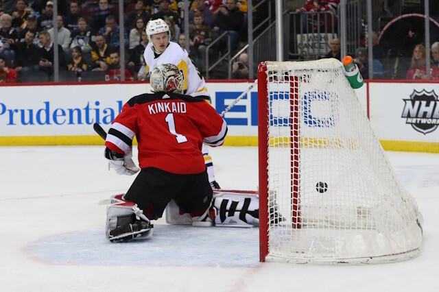 Cole Caufield's shoulder is 100 percent. The Devils sign Keith Kinkaid. The Jets re-sign Declan Chisholm. The Coyotes sign 11 players to PTOs