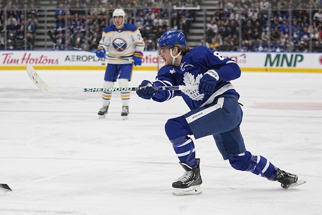 The pressure on William Nylander is, how much do you want to get paid? How much do the Toronto Maple Leafs want to pay you?