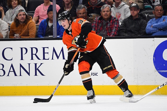 The Anaheim Ducks have signed defenseman Jamie Drysdale to a three-year contract with a $2.3 million salary cap hit.