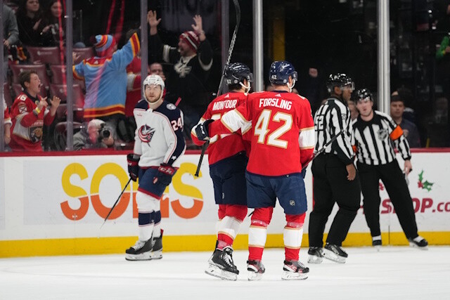 The Florida Panthers are trying to extend two defensemen. The Vancouver Canucks could use some depth scoring and blue line help.