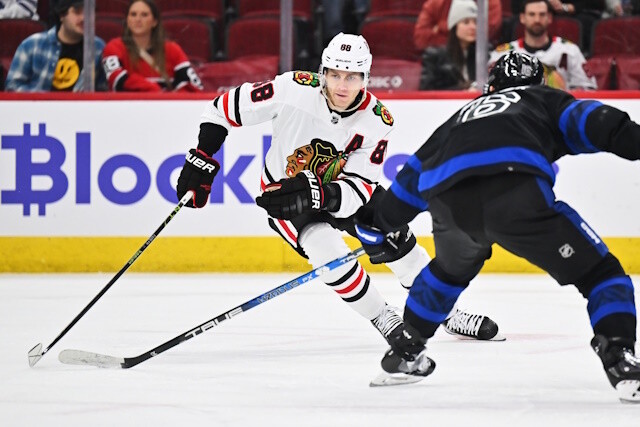 Patrick Kane doesn't really make sense for the New York Rangers and Kane is intrigued by the Toronto Maple Leafs.