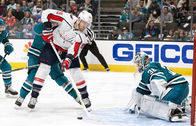 They are a couple mid-scoring wingers that have big contracts and are on the trade block - Conor Garland, Kevin Labanc, and Anthony Mantha.