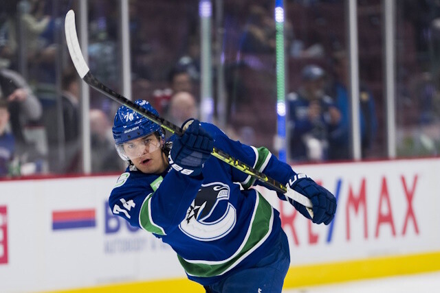 The Vancouver Canucks are reportedly looking to clear $1-2 million in salary cap space. Are they wanting to use that space for Ethan Bear?