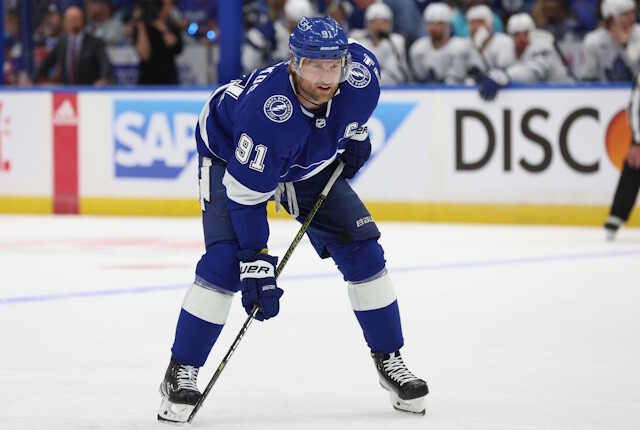 Steven Stamkos is kind of disappointed there hasn't been any contract extension talks with the Tampa Bay Lightning. Is there any friction?