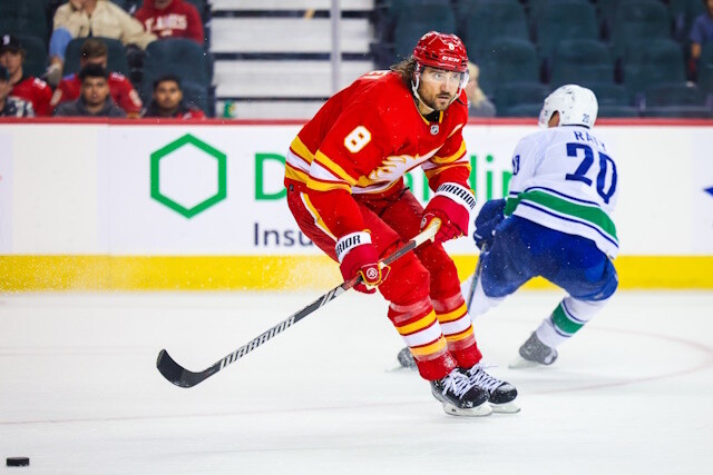 The Calgary Flames have spoken with pending UFA Chris Tanev about an extension. If he gets to free agency, could the Canucks be interested?