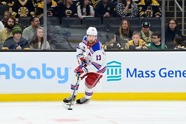 Alexis Lefreniere's struggles appear to be continuing on from last season. The New York Rangers continue to look at ways to get him going.