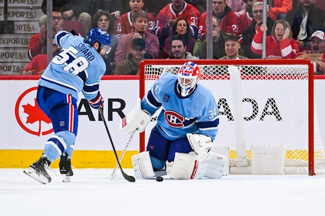 Teams are checking with the Montreal Canadiens about goaltender Jake Allen. Defenseman David Savard will also generate some interest.