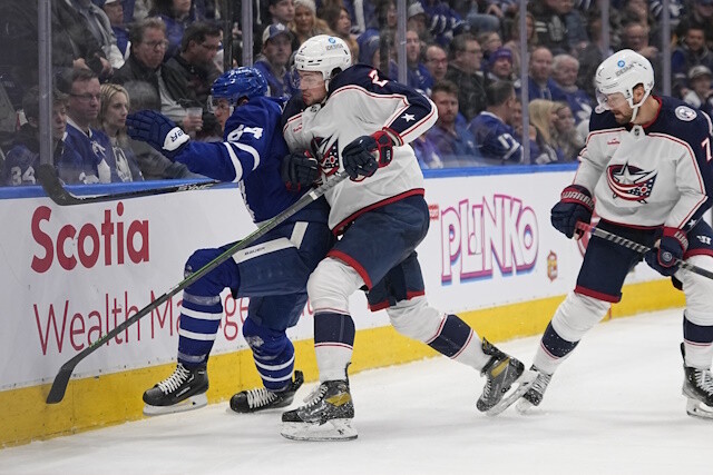 The rumors continue to swirl in the NHL about what upgrades the Toronto Maple Leafs will make at the defensive position.