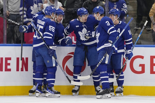 Right now the Toronto Maple Leafs might be the most aggressive team in trying to bring in short-term help.