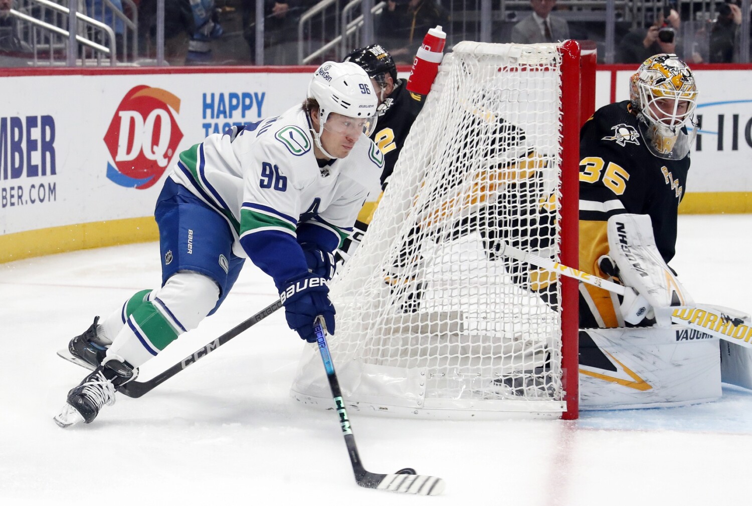 Teams are calling the Vancouver Canucks about Andrei Kuzmenko, and they need to figure out if he can be fixed.