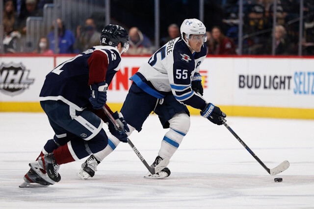 Connor Bedard on the ice. Gabriel Landeskog will join the Avalanche on the road. Mark Scheifele returns tonight.