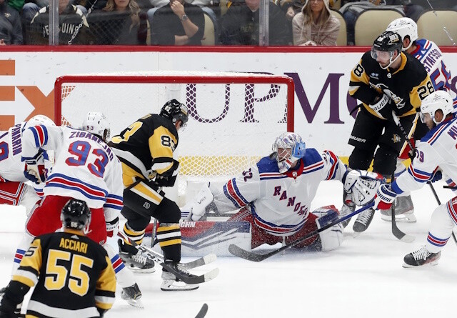 It may not be the year for the New York Rangers to go all-in. The Pittsburgh Penguins need some offensive help.