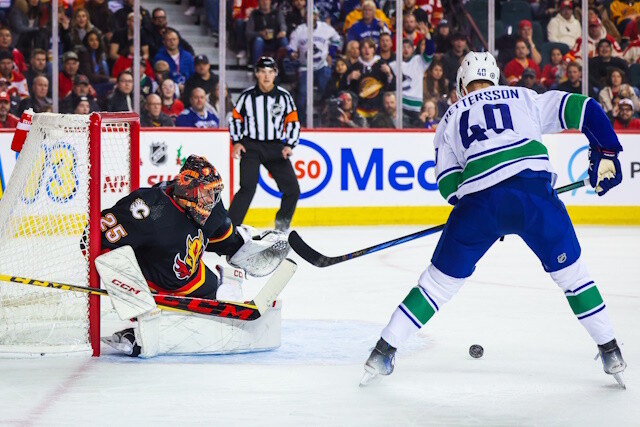 While the Vancouver Canucks appear closing in on an Elias Pettersson extension, Vancouver still has targets in mind for the NHL Trade Deadline.