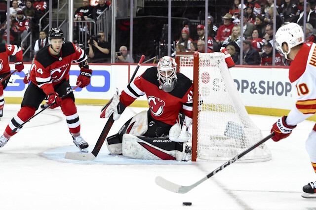 The rumors in the NHL are swirling around the New Jersey Devils and Tom Fitzgerald as they look to add a goalie and a defenseman.