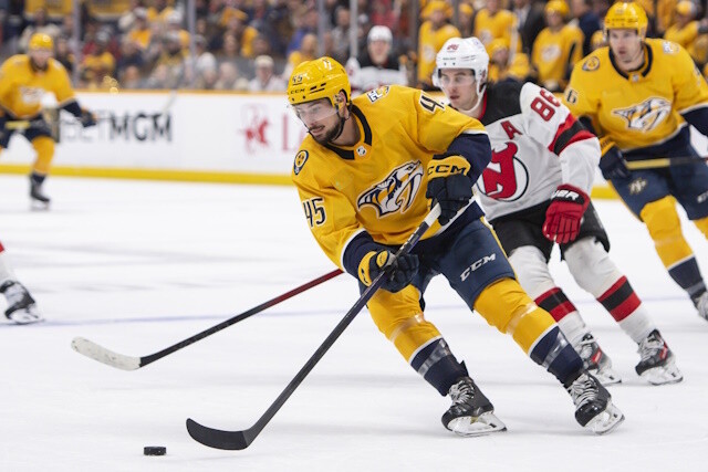 The Montreal Canadiens get the top four defenseman they wanted with the acquisition of Alexandre Carrier from the Nashville Predators