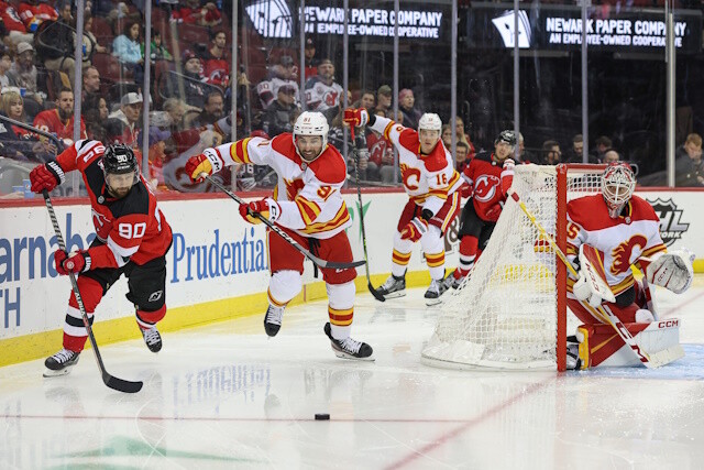 The New York Rangers are interested in one of the top college free agents. On the Calgary Flames Jacob Markstrom and Nazem Kadri.