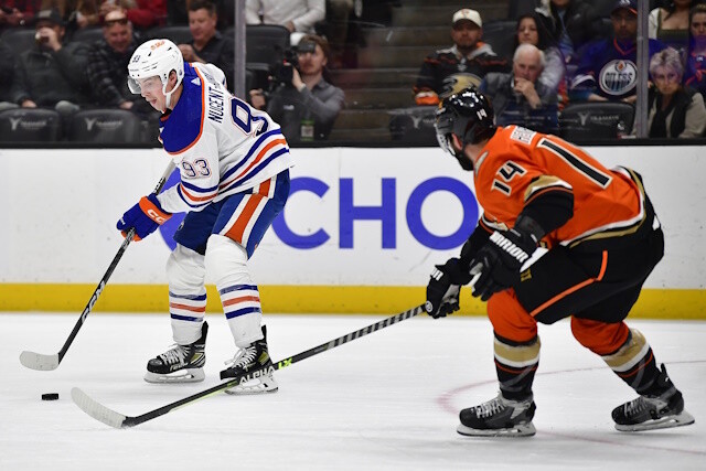 Buffalo Sabres defenseman Erik Johnson drawing more interest. The Edmonton Oilers still looking for blue line and forward help.