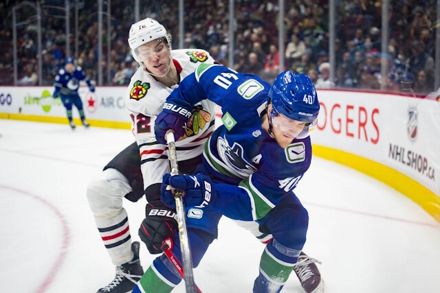 Will Alex Vlasic go bridge or long-term with the Blackhawks? Was trading Elias Pettersson ever really an option for the Vancouver Canucks