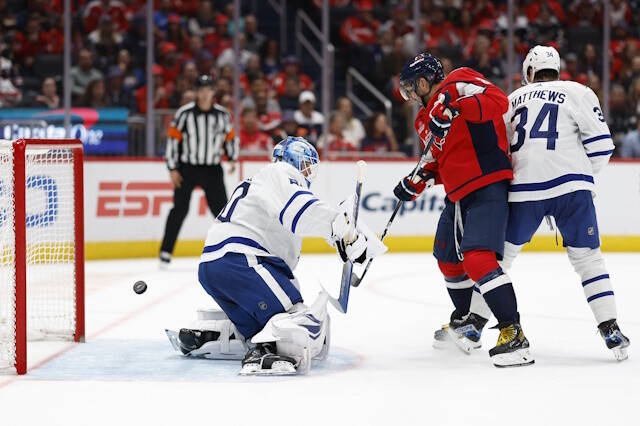 Will the Washington Capitals add a play-making center for Alex Ovechkin? The Toronto Maple Leafs will still look for defensemen and a forward.