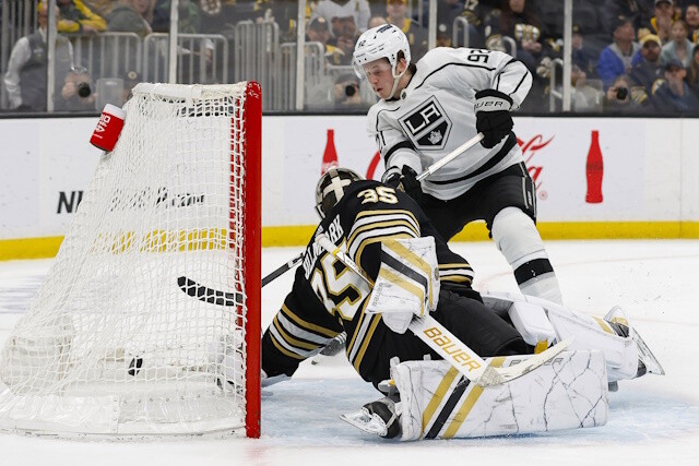 Do the Los Angeles Kings have their eye on Boston Bruins Linus Ullmark? Don't expect the Washington Capitals to trade for a rental..