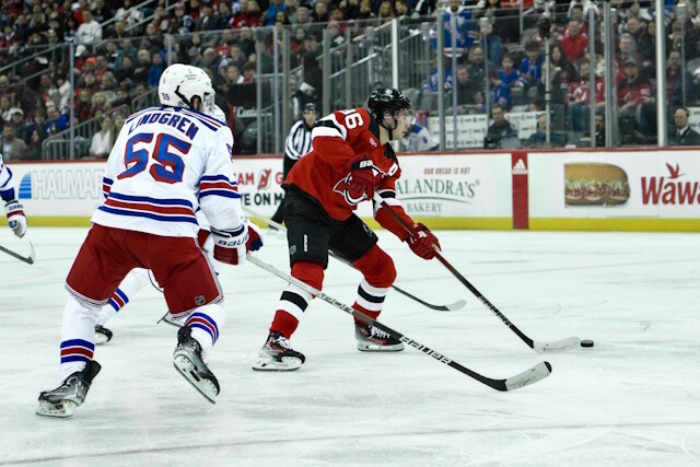 Red Wings aren't sure if Dylan Larkin will be ready. Jack Hughes misses last night's game. Tomas Hertl to start skating soon.