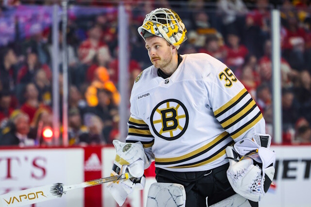 The story on Linus Ullmark and the trade deadline. Zemgus Girgensons stays in Buffalo and could get an extension.