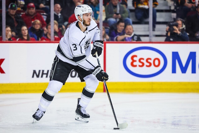 The Los Angeles Kings don't plan on trading pending UFA defenseman Matt Roy and talks will happen after the season.