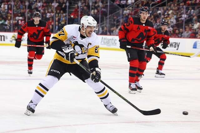 Pittsburgh Penguins GM Kyle Dubas wants Sidney Crosby to be a Penguin for life. He isn't ready to talk about his departure from the Maple Leafs.