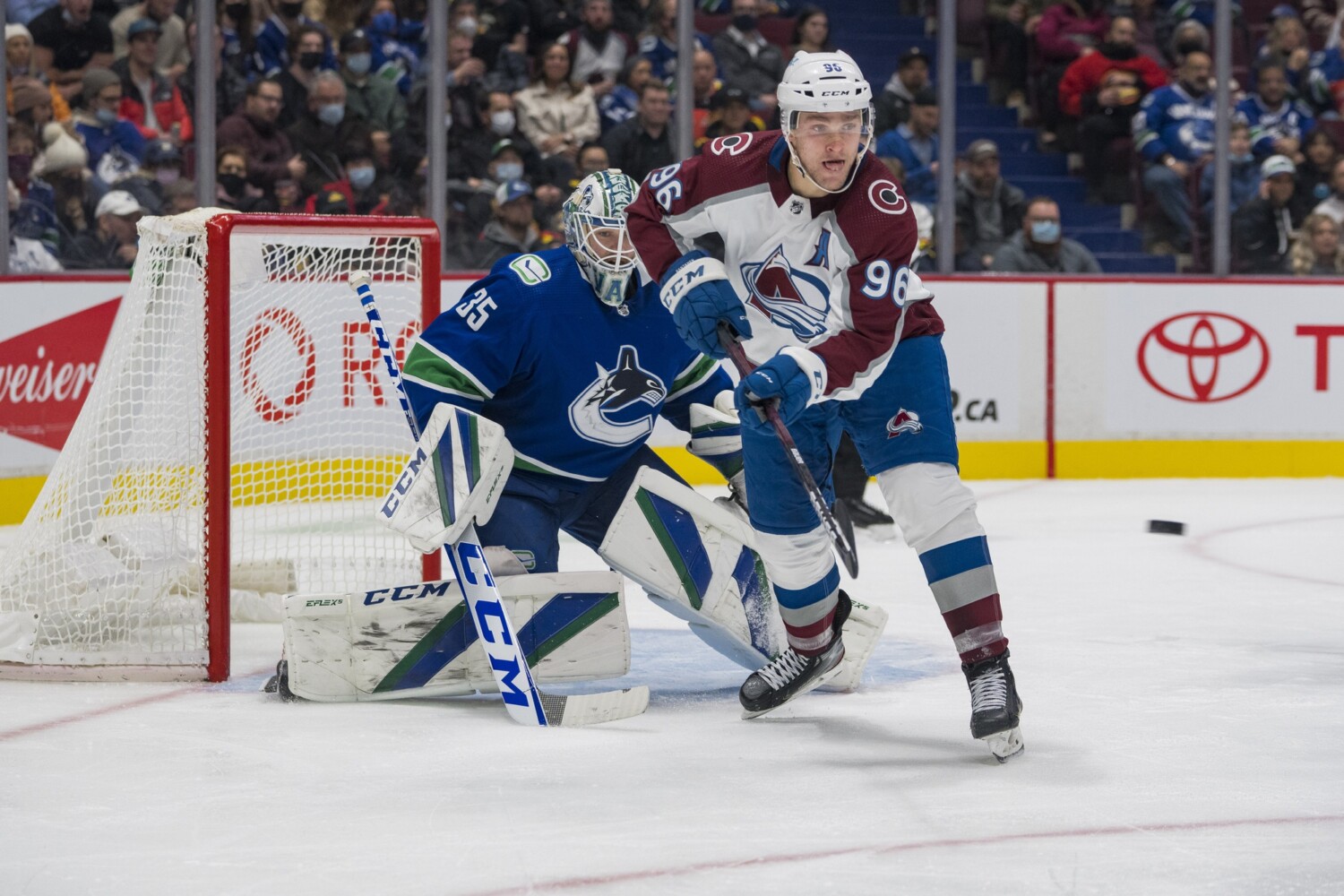 An update on Mikko Rantanen should come today. Thatcher Demko may be a week away. Anthony Cirelli out yesterday.