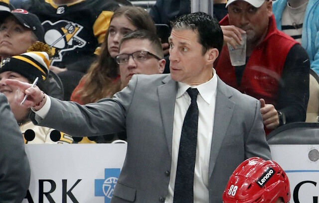 When does Rod Brind'Amour sign a new deal with the Carolina Hurricanes and do the Seattle Kraken make a coaching change?